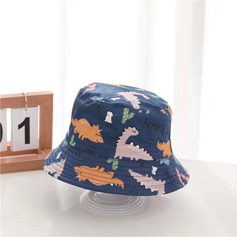 DinoZon Bucket Hat | Bescherming met een glimlach - Zomerse dinosaurushoed voor kinderen