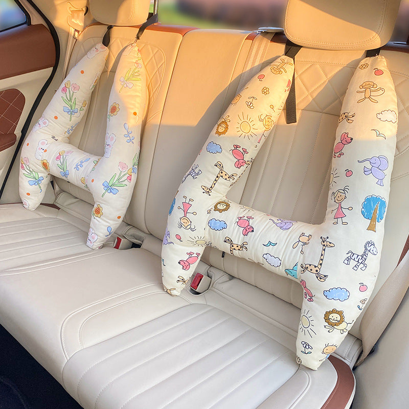 TravelDreams | Comfortabele Hoofdsteun voor Auto - Perfect voor Kinderen en Volwassenen