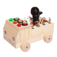 Thumbnail for EcoToys Montessori Brandweerwagen | Ontdek de creativiteit - Educatief Speelgoed voor Kinderen