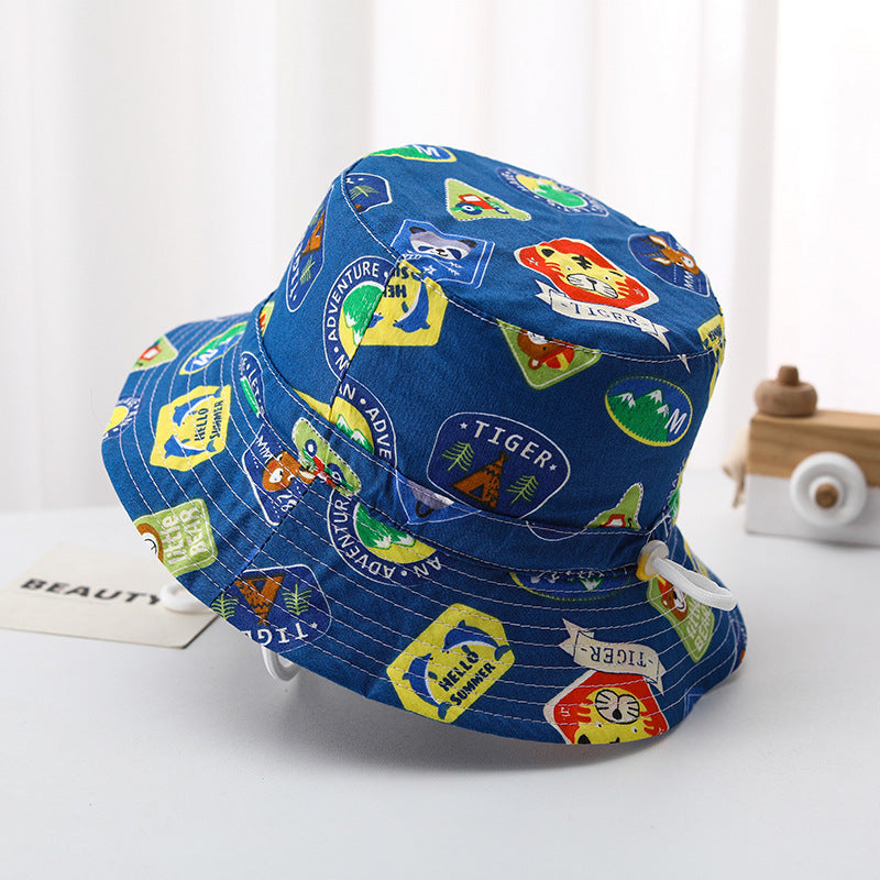 DinoZon Bucket Hat | Bescherming met een glimlach - Zomerse dinosaurushoed voor kinderen