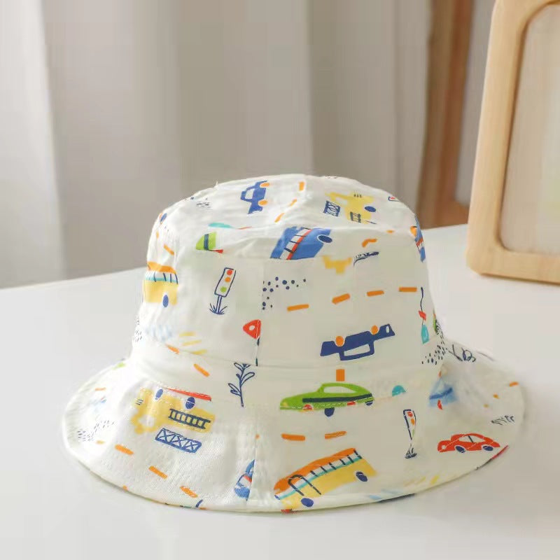 DinoZon Bucket Hat | Bescherming met een glimlach - Zomerse dinosaurushoed voor kinderen