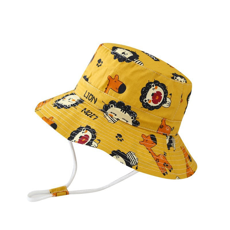 DinoZon Bucket Hat | Bescherming met een glimlach - Zomerse dinosaurushoed voor kinderen