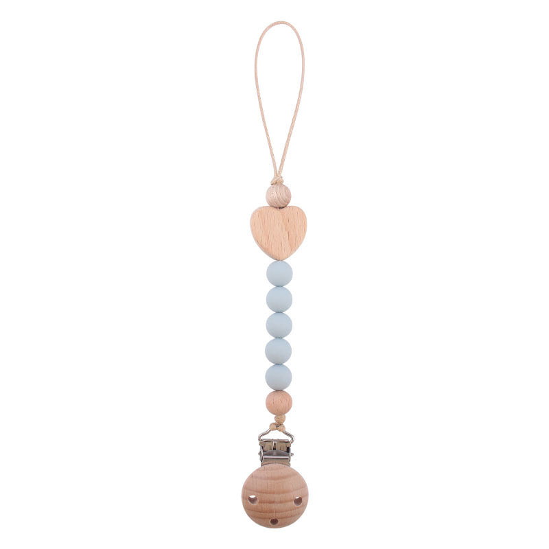 Ecotoys CozyClip™ | Veilig & stijlvol - Houten speenketting voor baby’s