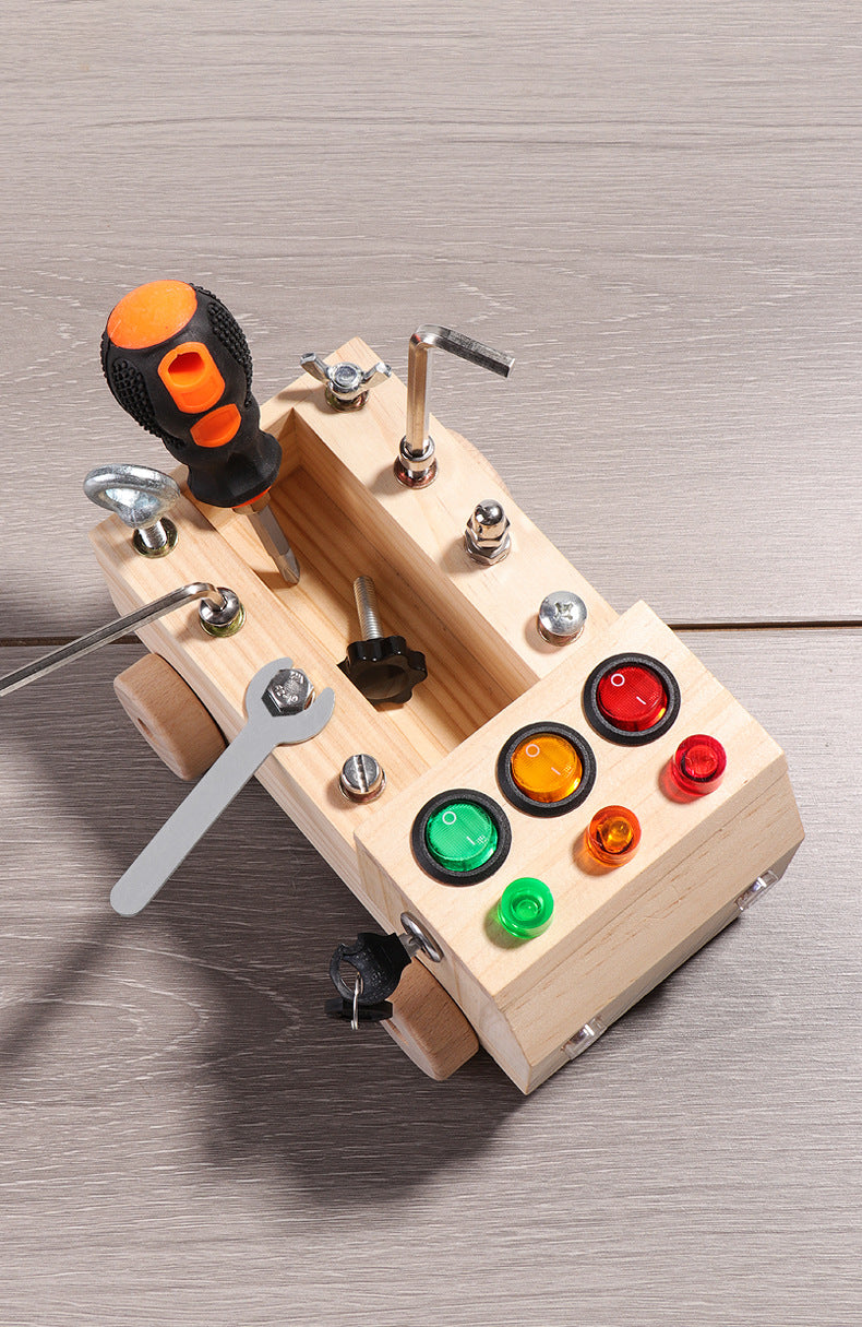 EcoToys Montessori Brandweerwagen | Ontdek de creativiteit - Educatief Speelgoed voor Kinderen