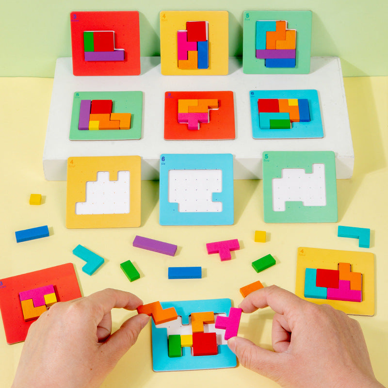 BrainBlocks | Speelse puzzeluitdaging - Educatief bouwspeelgoed