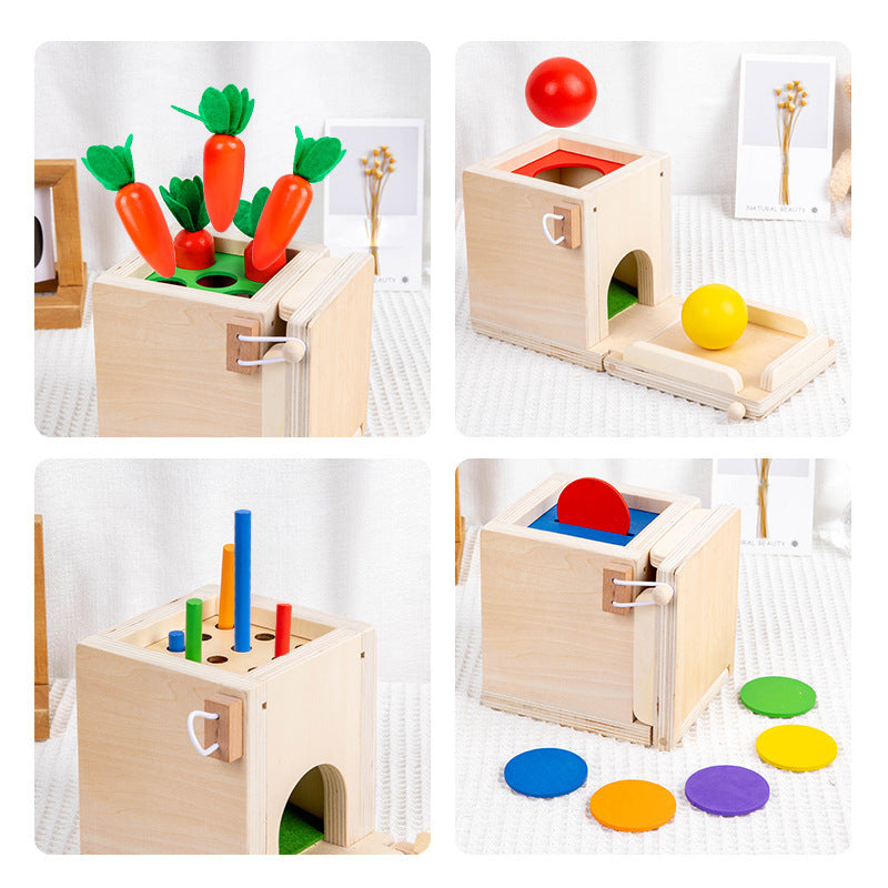 EcoToys Geometrix Toren | Stimuleer de creativiteit - Montessori speeldgoed