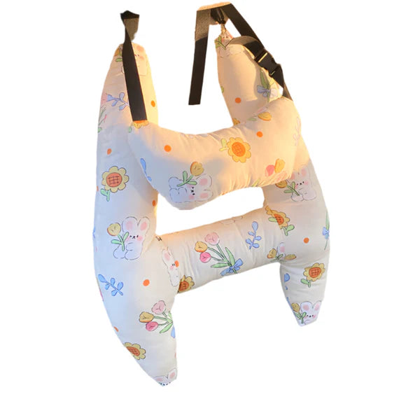 CozyTrip Coussin de voyage | Confort en déplacement - Coussin auto ergonomique pour enfants