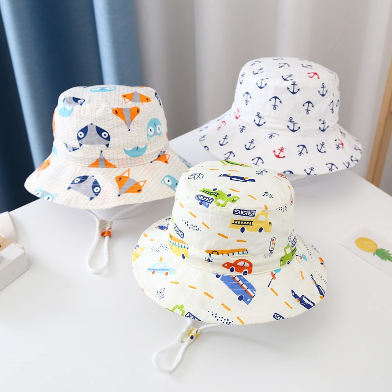 DinoZon Bucket Hat | Bescherming met een glimlach - Zomerse dinosaurushoed voor kinderen