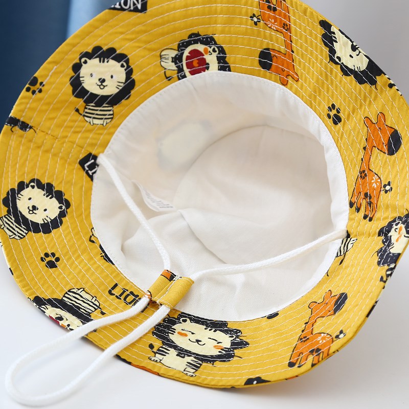 DinoZon Bucket Hat | Bescherming met een glimlach - Zomerse dinosaurushoed voor kinderen