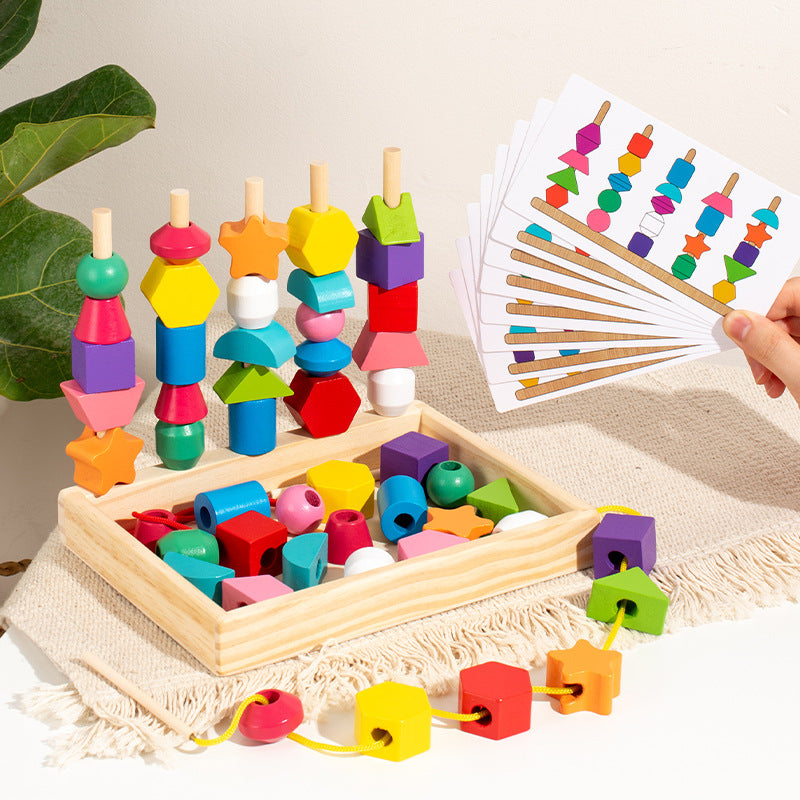 EcoToys Colorful Shape Match | Stimuleer Creativiteit - Ontdek Vormherkenning & Cognitieve Vaardigheden