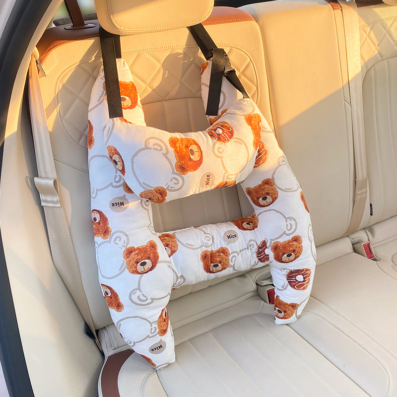 CozyCritter Reiskussen | Comfort voor onderweg - Kinder neksteunkussen voor auto