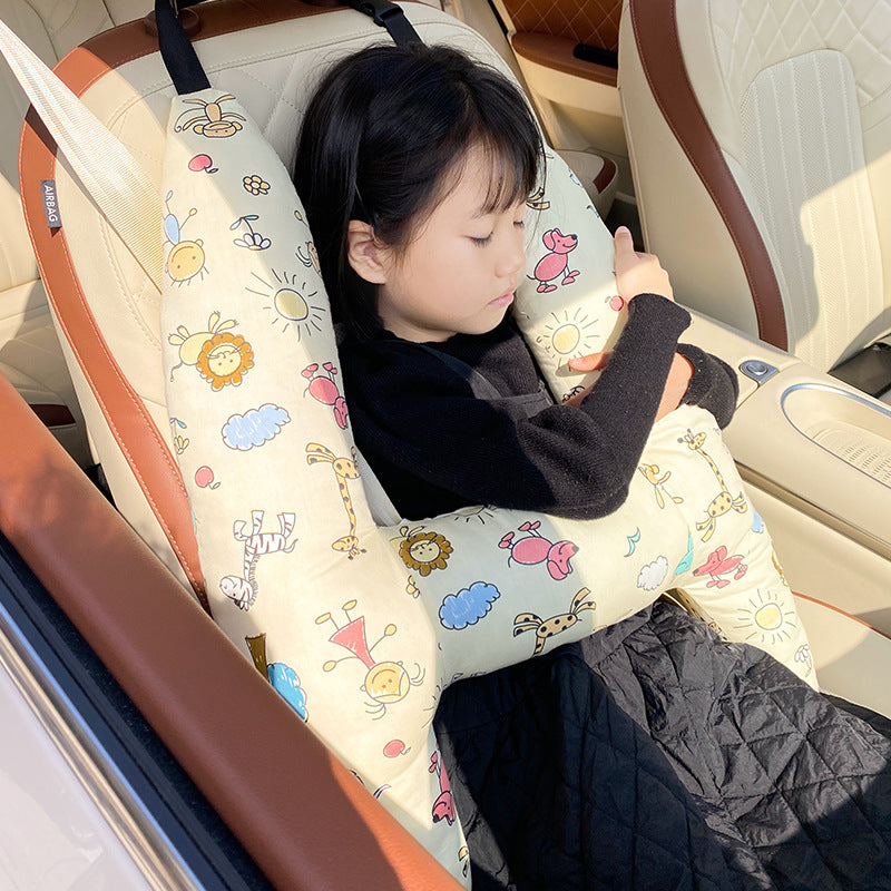 TravelDreams | Comfortabele Hoofdsteun voor Auto - Perfect voor Kinderen en Volwassenen