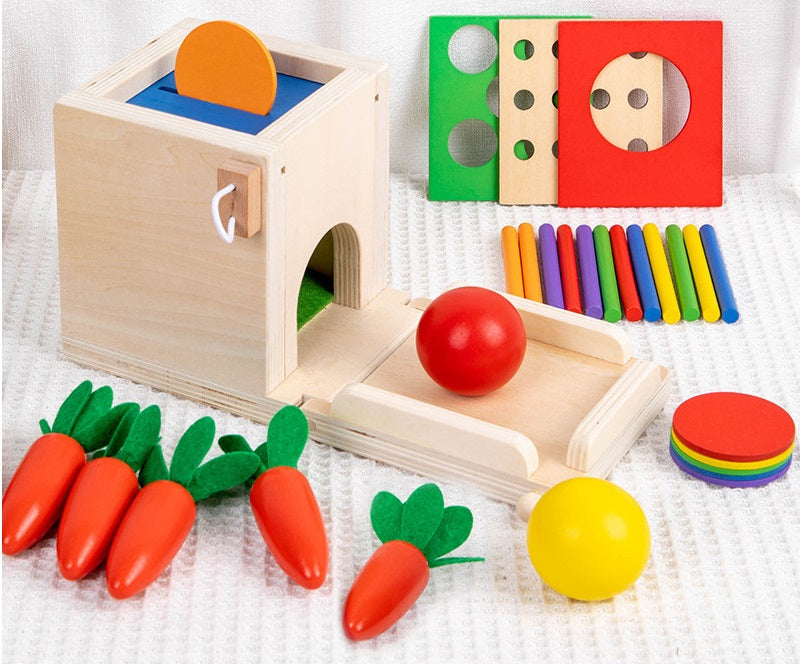 EcoToys Geometrix Toren | Stimuleer de creativiteit - Montessori speeldgoed