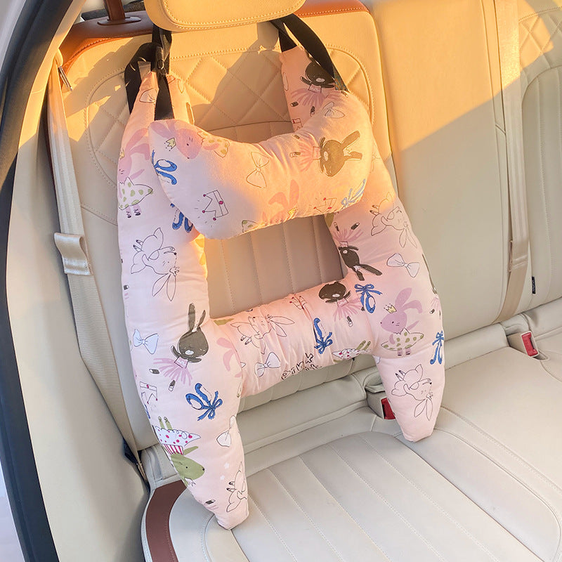 TravelDreams | Comfortabele Hoofdsteun voor Auto - Perfect voor Kinderen en Volwassenen