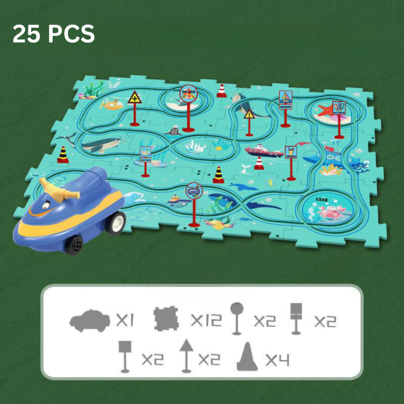 TrackBuilder | Stimulate creativity and problem-solving – DIY electric racetrack