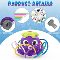 Thumbnail for Octopus Watersproeier voor Kinderen – Speelse Tuinverfrissing, Eenvoudige Installatie, Veilig Plastic, Compact Formaat 2