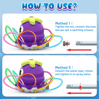 Thumbnail for Octopus Watersproeier voor Kinderen – Speelse Tuinverfrissing, Eenvoudige Installatie, Veilig Plastic, Compact Formaat 4