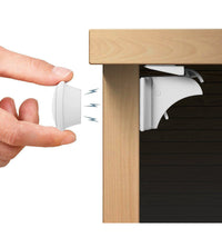 Thumbnail for Onzichtbaar Kinderslot | 4x Sets, Zelfklevend, Boorvrij – Veiligheid Zonder Zichtbare Sloten voor Kinderen 0-4 1