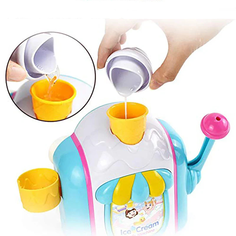 BubbleCream | Magische Bubbles - Automatische Eiscreme Bellenblaasmachine für Kinder