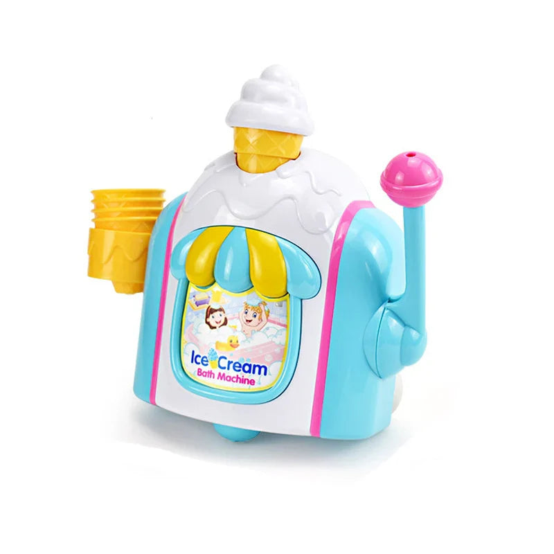 BubbleCream | Magische Bubbles - Automatische Eiscreme Bellenblaasmachine für Kinder