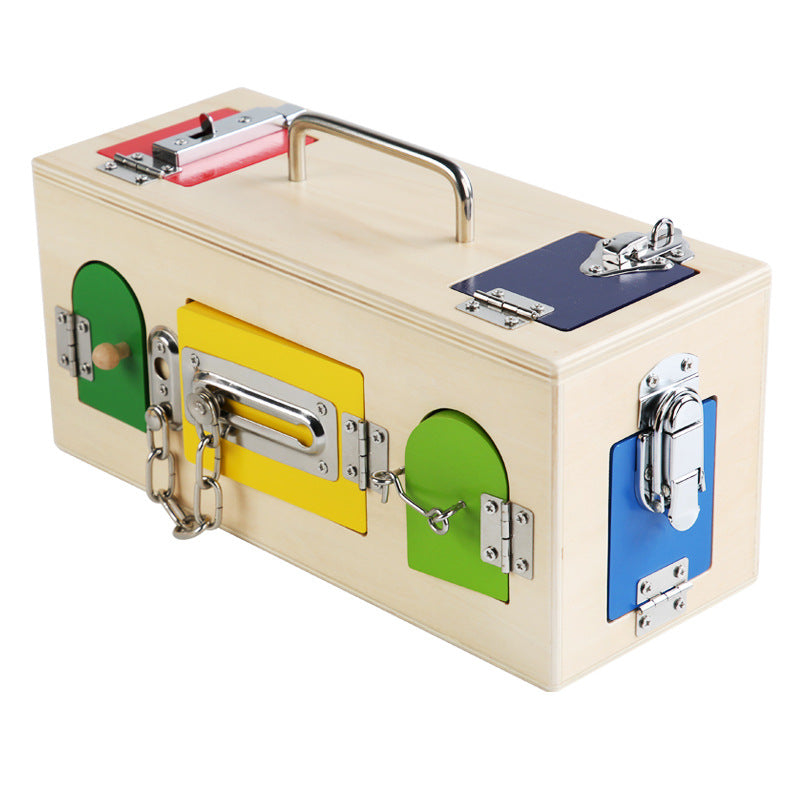 EcoToys CleverBox | Ontgrendel Fantasie - Educatief houten speelgoed