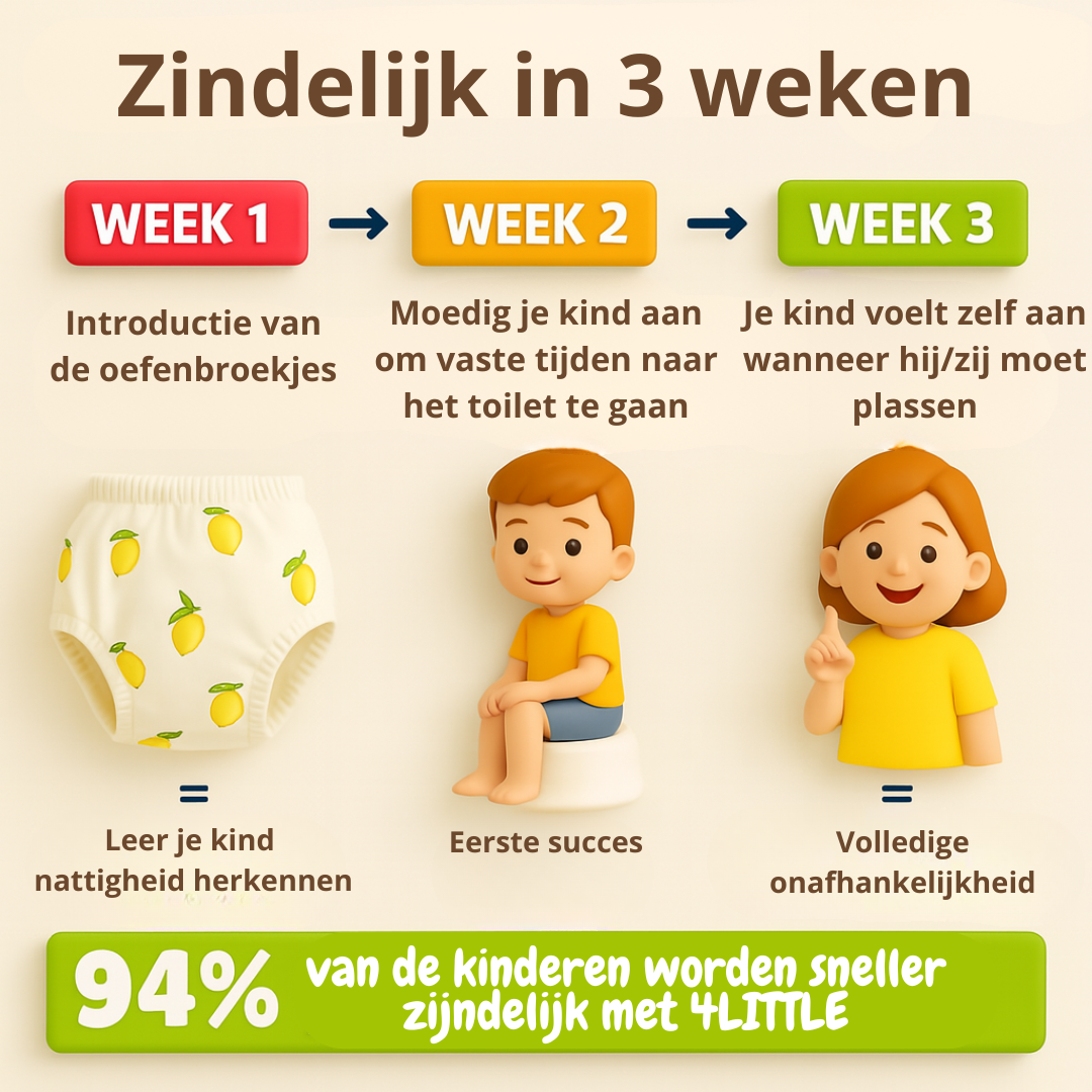 PottyPals Zindelijkheidsbroekjes | Herbruikbare Katoenen Broekjes 80-110 cm – Eenvoudig en comfortabel leren zindelijkheid 2
