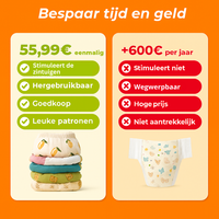Thumbnail for PottyPals Zindelijkheidsbroekjes | Herbruikbare Katoenen Broekjes 80-110 cm – Eenvoudig en comfortabel leren zindelijkheid 5