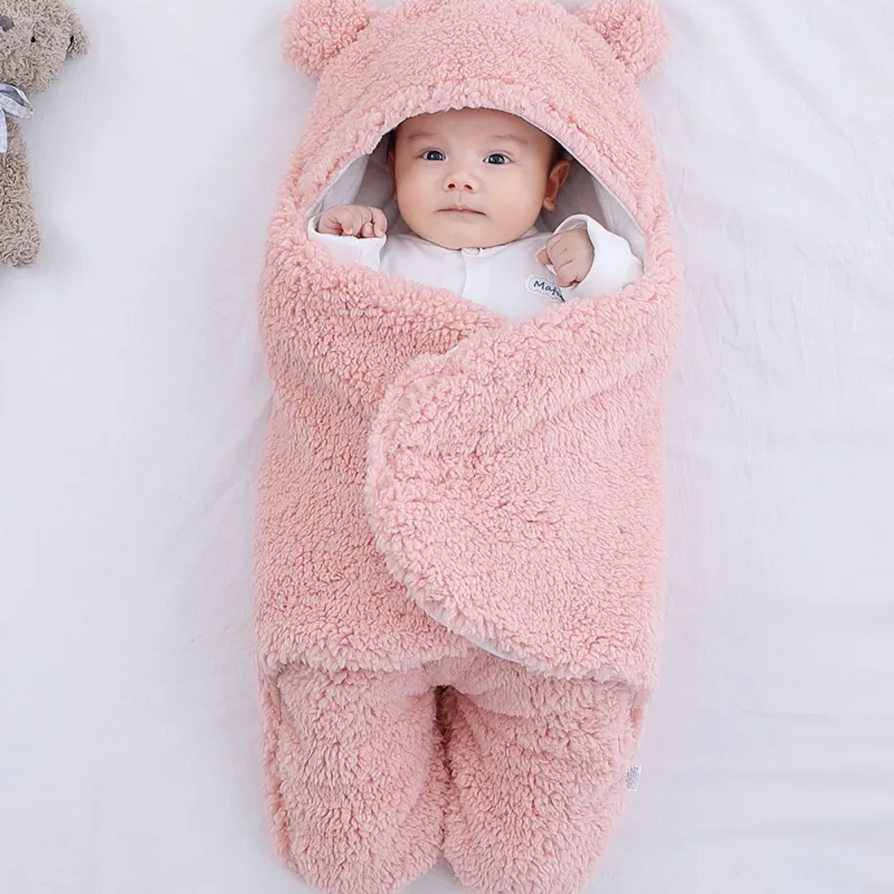 CuddleCloud | Winter Warmte voor Jouw Baby - Baby Swaddle Wrap in 7 Kleuren