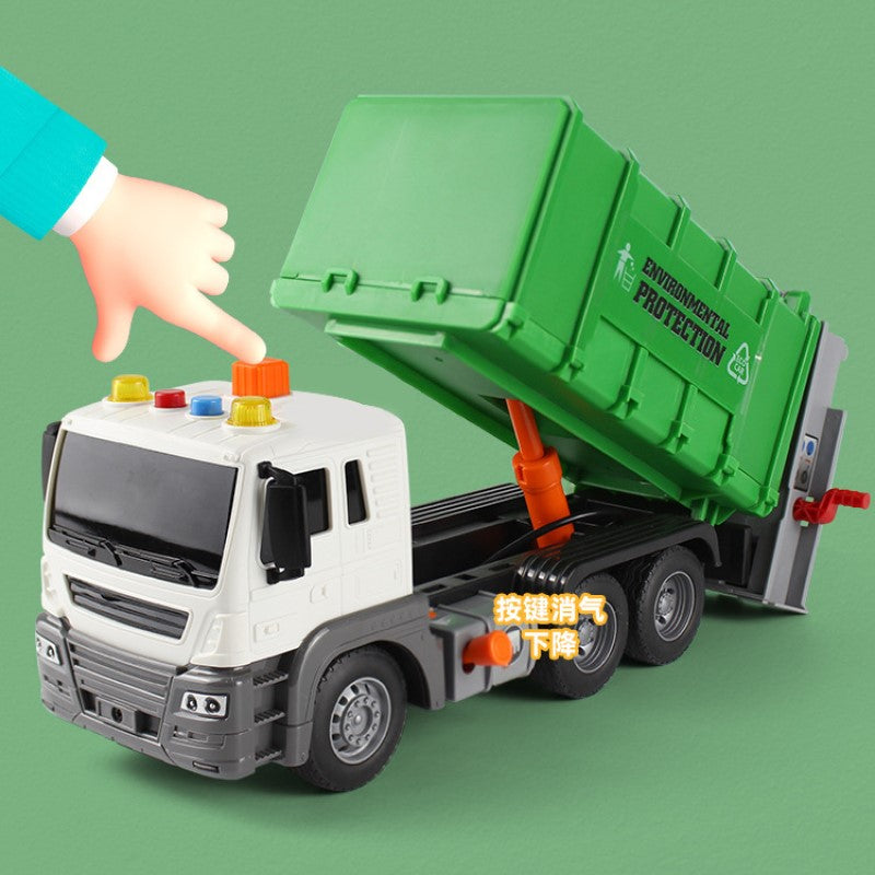 EcoPlay Garbage Truck | Maak afval verzamelen leuk - Speelgoedvrachtwagen voor recycling