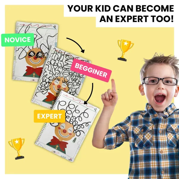 EduFun  | Spelenderwijs leren - Montessori activiteitenboek voor peuters