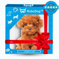 Thumbnail for RoboPup | Realistische Robot Hond met Interactieve Emoties en Oplaadbare Functies 0
