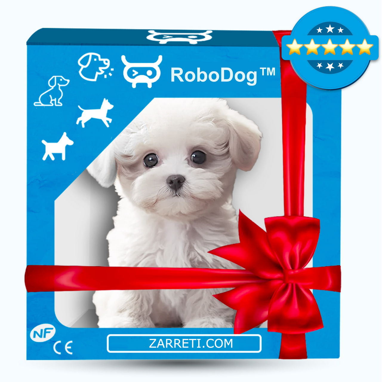 RoboPup | Realistische Robot Hond met Interactieve Emoties en Oplaadbare Functies 1