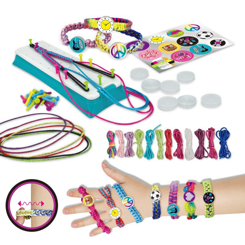 RopeArt DIY Vlechtset | Creatieve Knutselset voor Kinderen 5-12 – Stimuleer Creativiteit en Motoriek 0