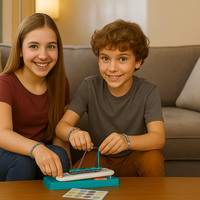 Thumbnail for RopeArt DIY Vlechtset | Creatieve Knutselset voor Kinderen 5-12 – Stimuleer Creativiteit en Motoriek 1