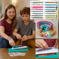 Thumbnail for RopeArt DIY Vlechtset | Creatieve Knutselset voor Kinderen 5-12 – Stimuleer Creativiteit en Motoriek 2