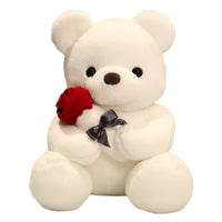 Thumbnail for RoseBear Knuffelbeer | 3-in-1 Teddybeer met Rozen, 23-45 cm – Een liefdevol symbool van genegenheid 0