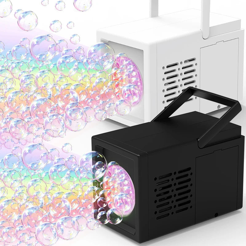 BubbleBlast X10 | Diversión Alegre al Aire Libre – Máquina Automática de Hacer Burbujas para Niños
