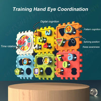 Thumbnail for SmartCube | Aprendizaje divertido - Cubo de actividades Montessori con formas, colores y reloj
