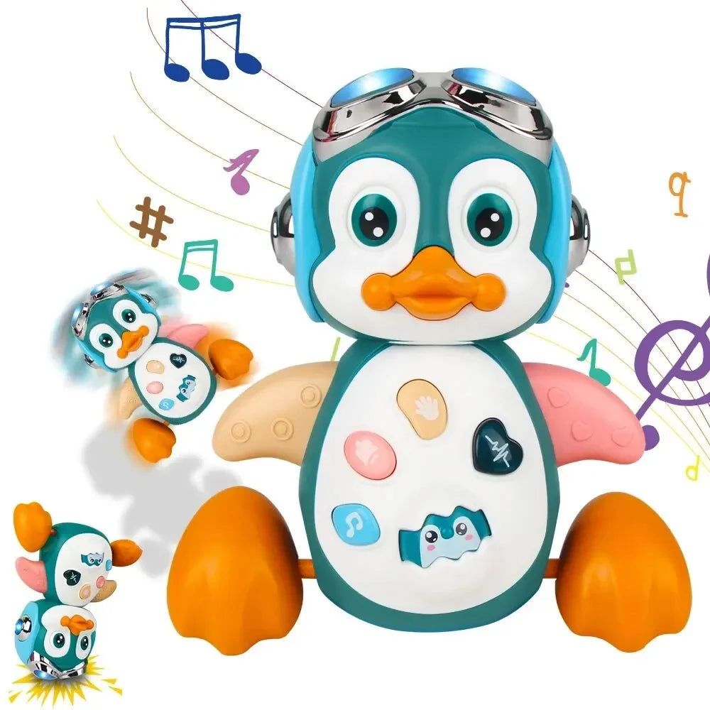 PinguDans | Magisch Muzikaal Babyspeelgoed - Interactieve Pinguïn