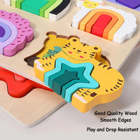 Thumbnail for GeoZoo | Tierisches Puzzlevergnügen - Montessori geometrisches Puzzle für Kinder