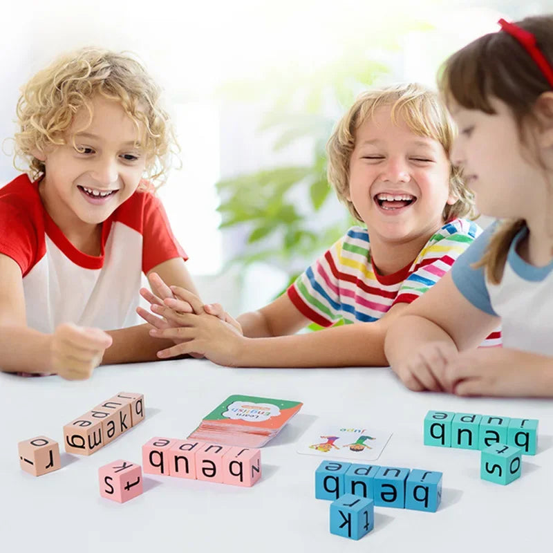 EcoToys LetterMatch Spel | Stimuleer Taalvaardigheden - Educatief Speelgoed voor Kinderen