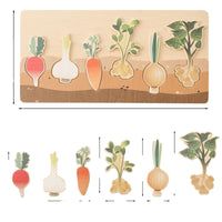 Thumbnail for MemoGroei | Apprendimento giocoso - Gioco di memoria Montessori in legno e blocchi da costruzione
