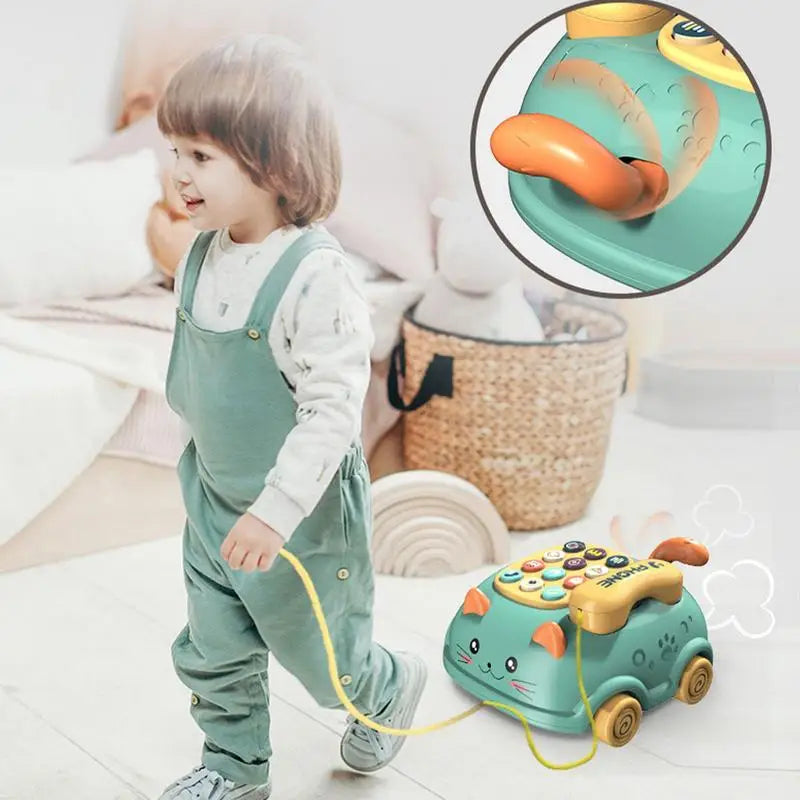 MelodyCall | Descubrimiento musical - Teléfono para bebés Montessori con teclas de piano