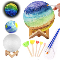 Thumbnail for StellarGlow | Spark your child's imagination - DIY handmade night light for the planet and the moon