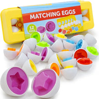 Thumbnail for martEgg | Leren door spelen - Montessori eiervormig sorteer- en puzzelspel