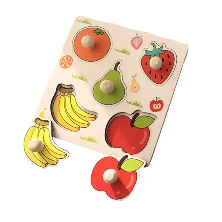 Ecotoys PuzzelPals | Aprender jugando - Rompecabezas Montessori de madera 3D