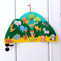 Thumbnail for FilzSpaß | Lehrreicher Spaß - Montessori Tiere Filz Spielbrett für Kleinkinder