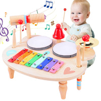 Thumbnail for MelodyMix | Ontdek ritme en geluid - Houten muziekinstrumentenset voor kinderen