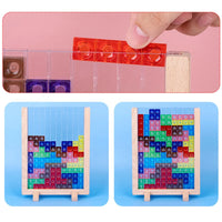 Thumbnail for TetraBlocks™ | Creatief Puzzelplezier - Houten 3D Tetris