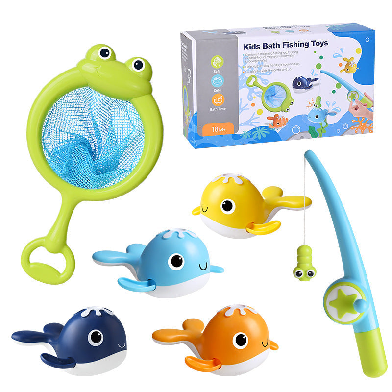 AquaCatch | Diversión de juego salpicante - Juego de pesca magnético para baño y piscina
